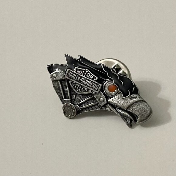Harley Davidson Motorcycles Pin Eagle - Picture 2 of 7